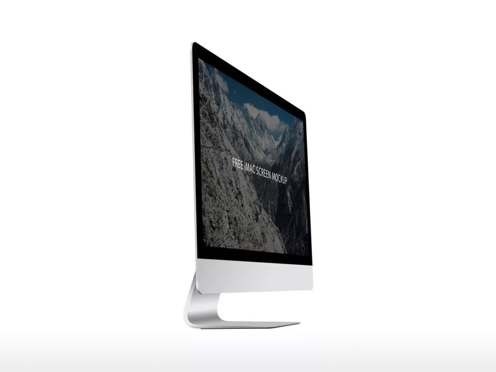 iMac Screen 5k Mockup