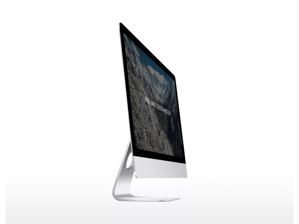 iMac Screen 5k Mockup
