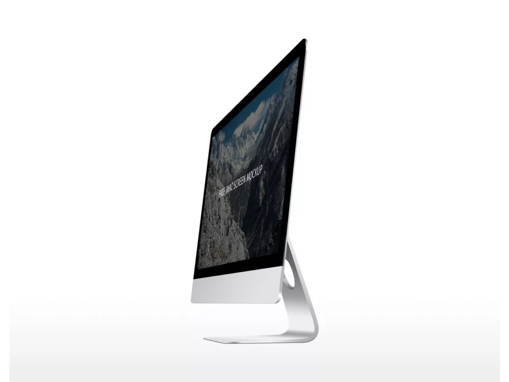 iMac Screen 5k Mockup
