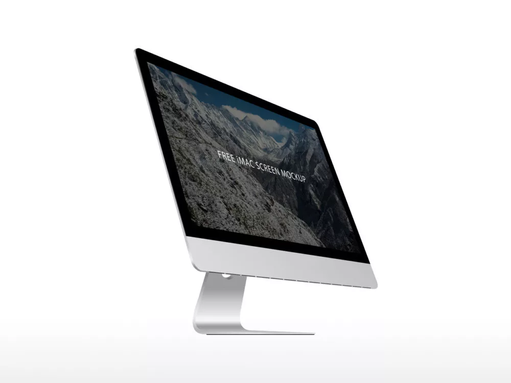 iMac Screen 5k Mockup