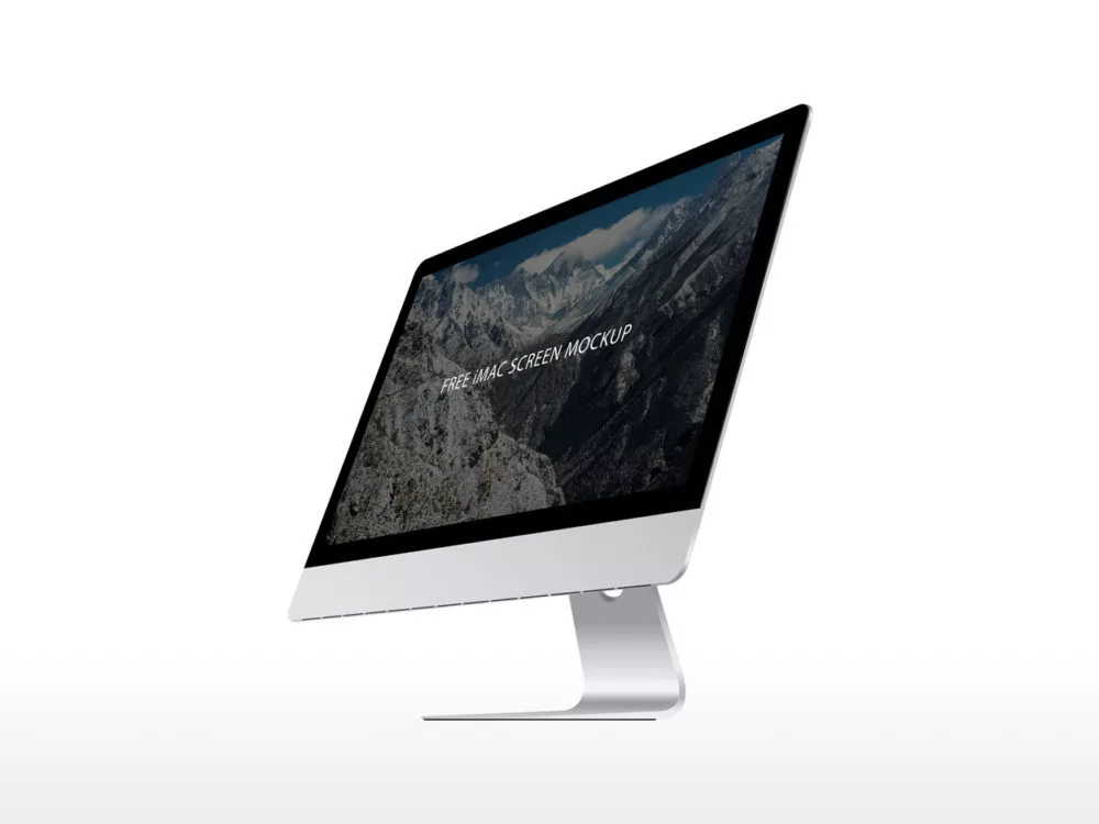 iMac Screen 5k Mockup