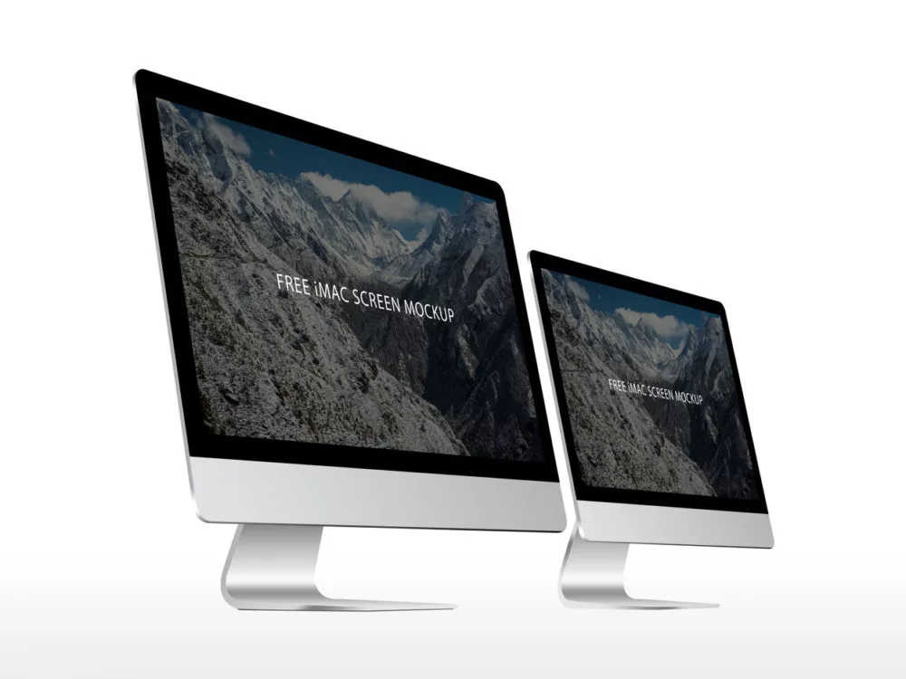 iMac Screen 5k Mockup