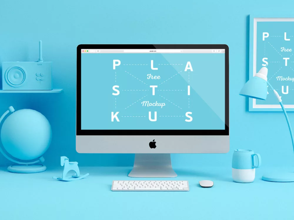 Apple Devices Mockups Free PSD Template