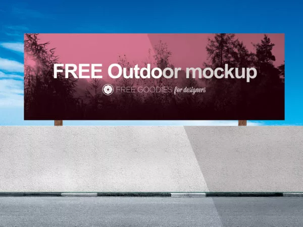 Billboard Free Mockup PSD
