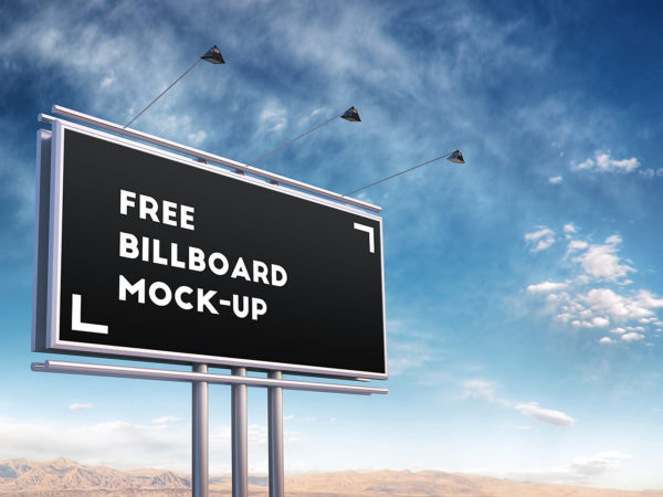 Billboard Mock-Up Free