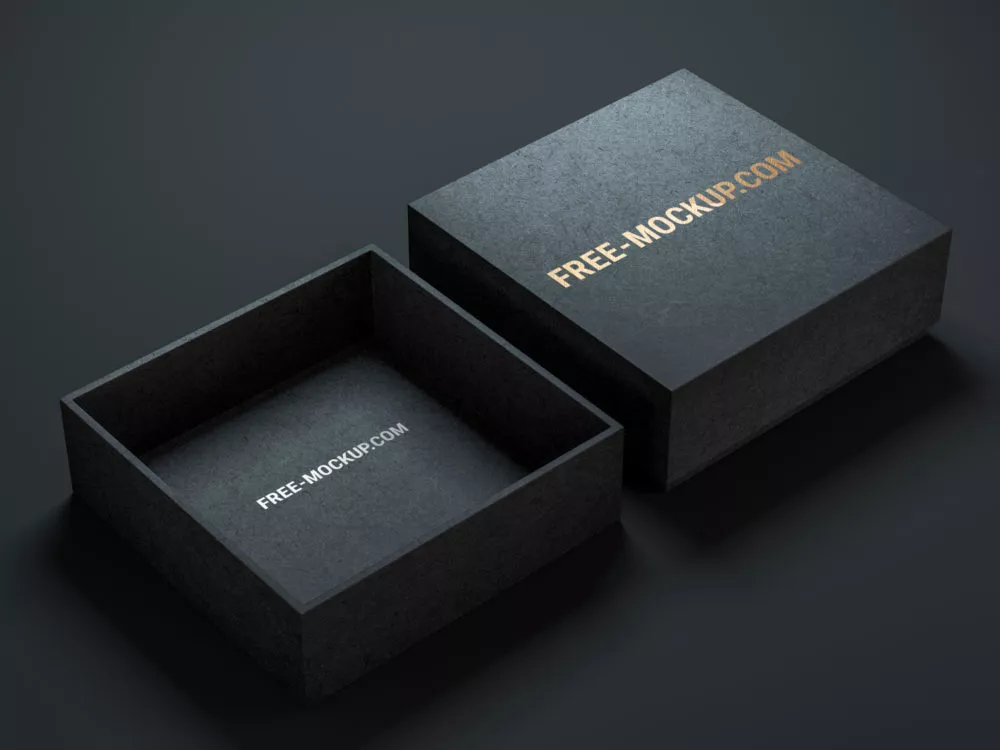 Box Free Mockups
