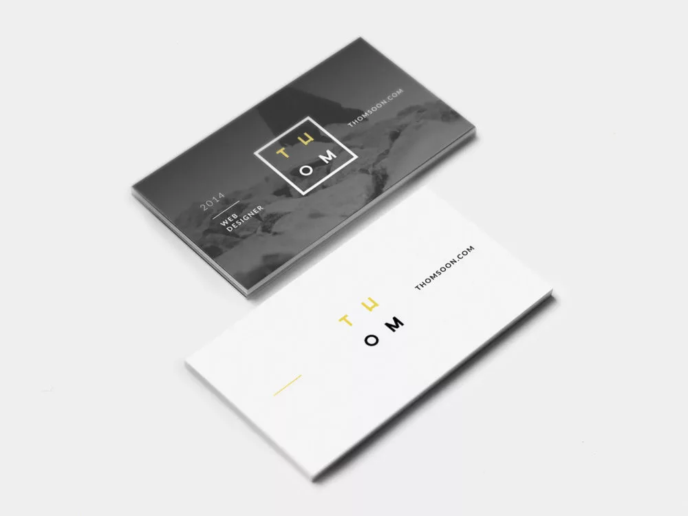 Business Card Free Mockup PSD