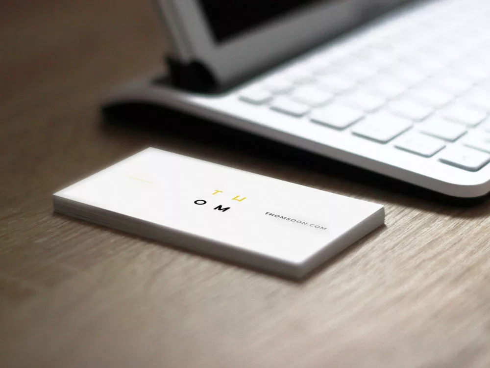 Business Card Free Mockup PSD