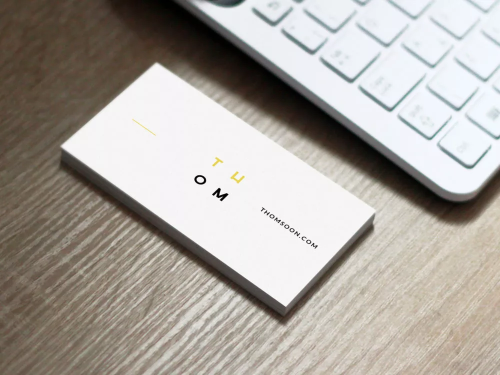 Business Card Free Mockup PSD
