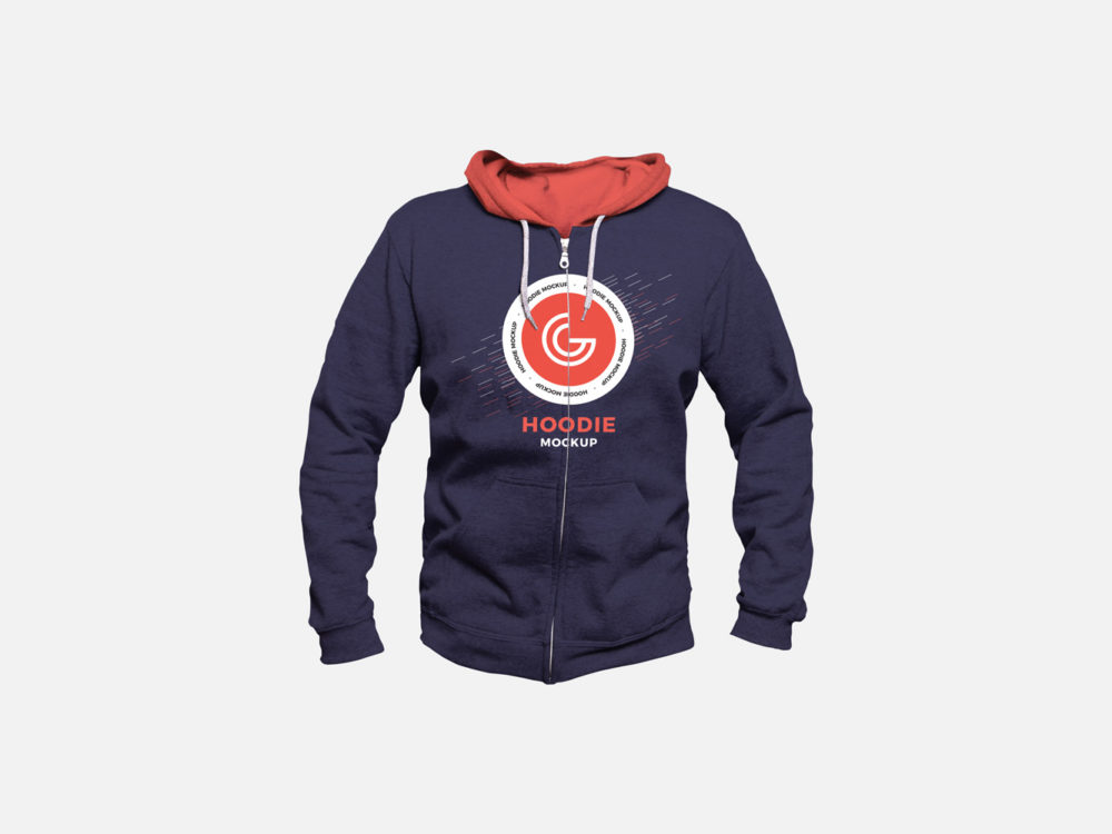 Download Free-Men's-Hoodie-Front-Mockup-PSD | Free Mockup