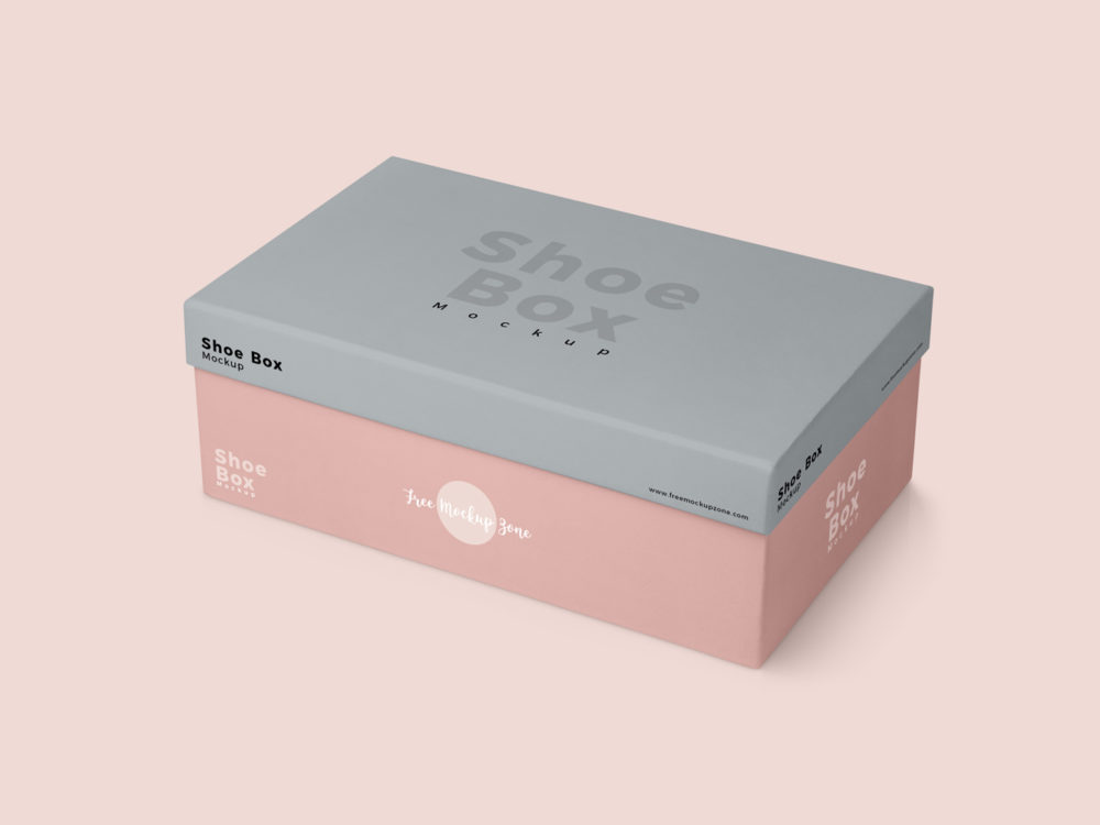 Download Shoe Box Mockup 2018 | Free Mockup