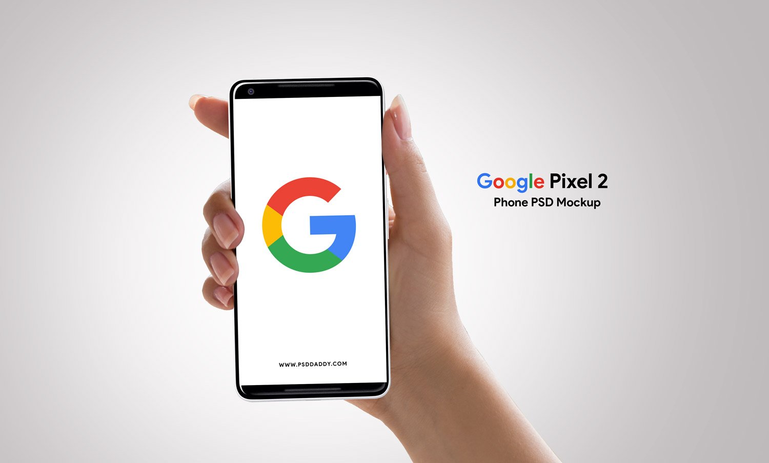 Download Google Pixel 2 Mockup | Free Mockup