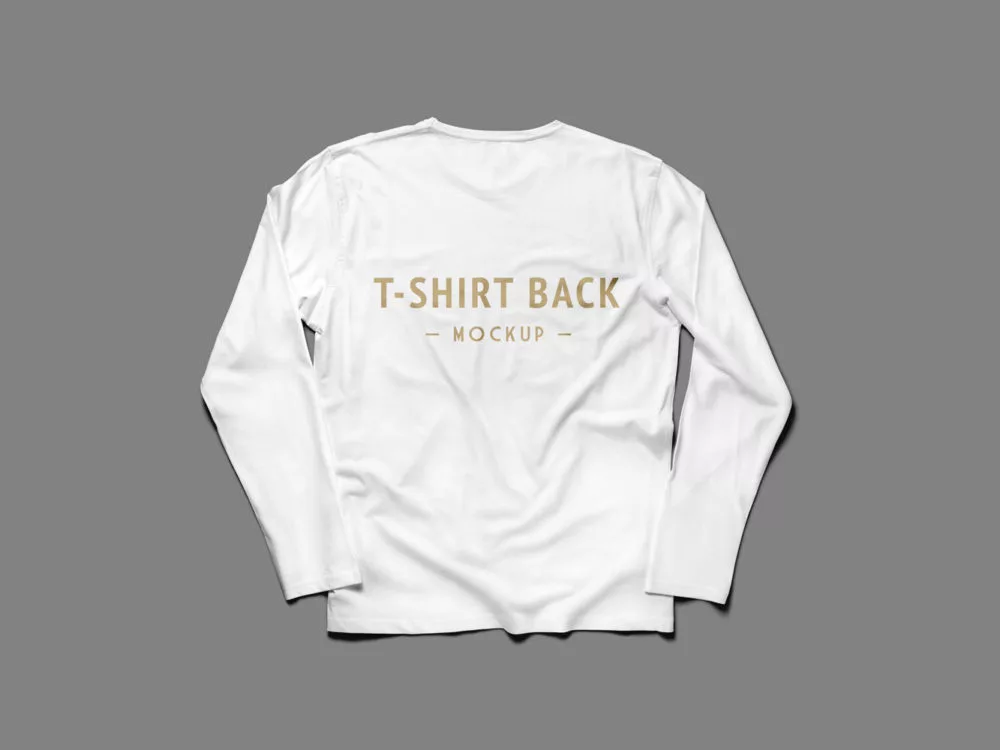 Long Sleeve T-Shirt MockUp