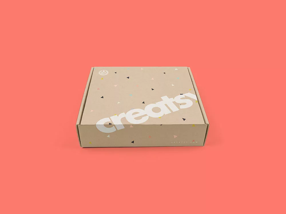 Mailing Box Mockup Free