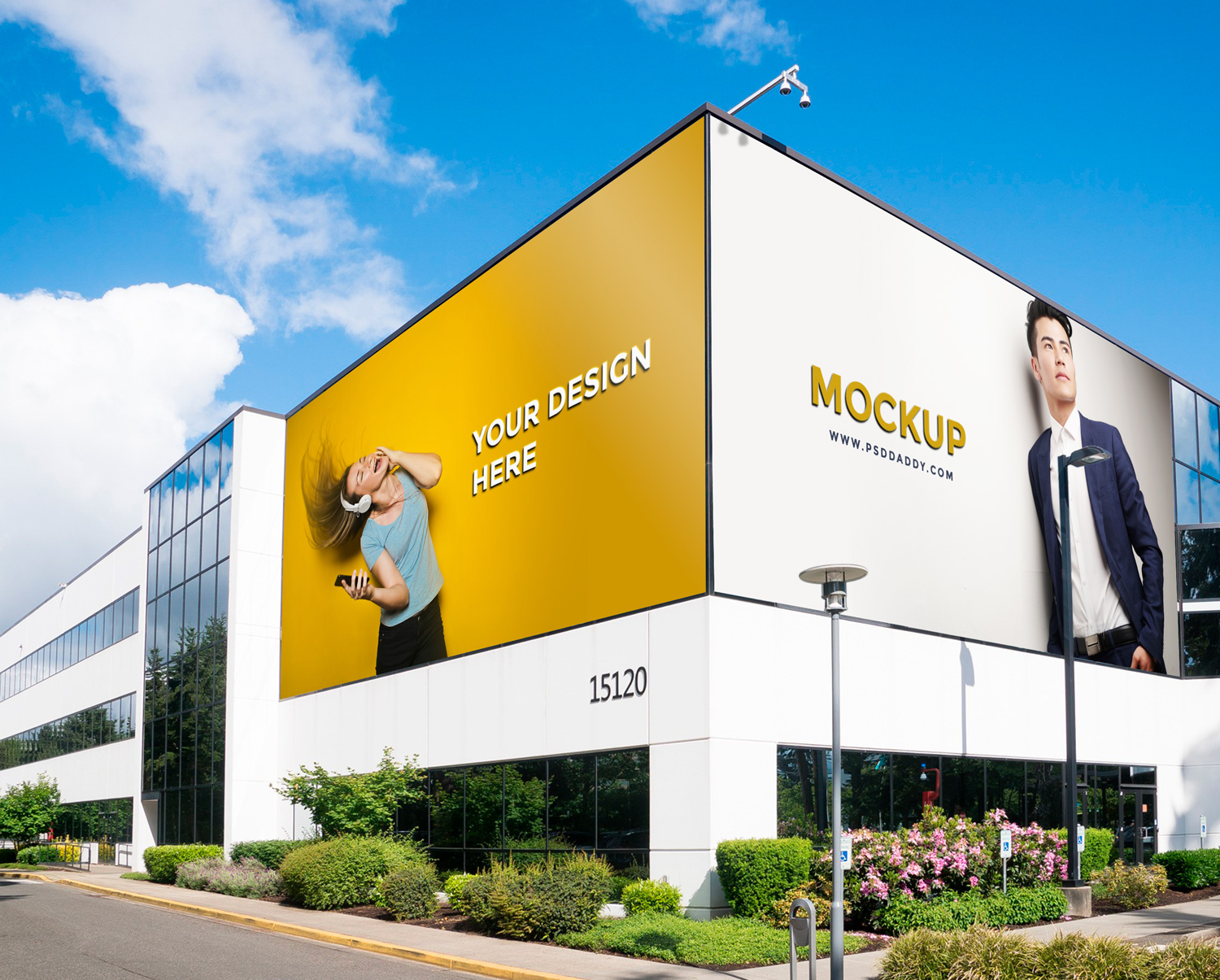 Download Outdoor Advertising Mockup | Free Mockup