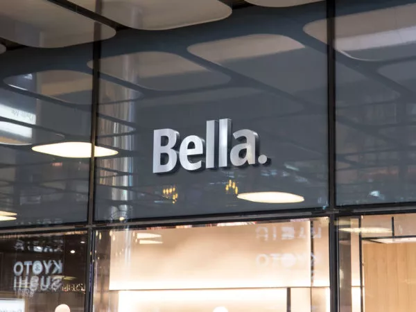 Shop Facade Logo Free Mockup