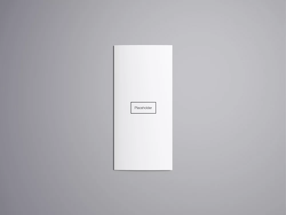 Tri-Fold Brochure Mockup Free