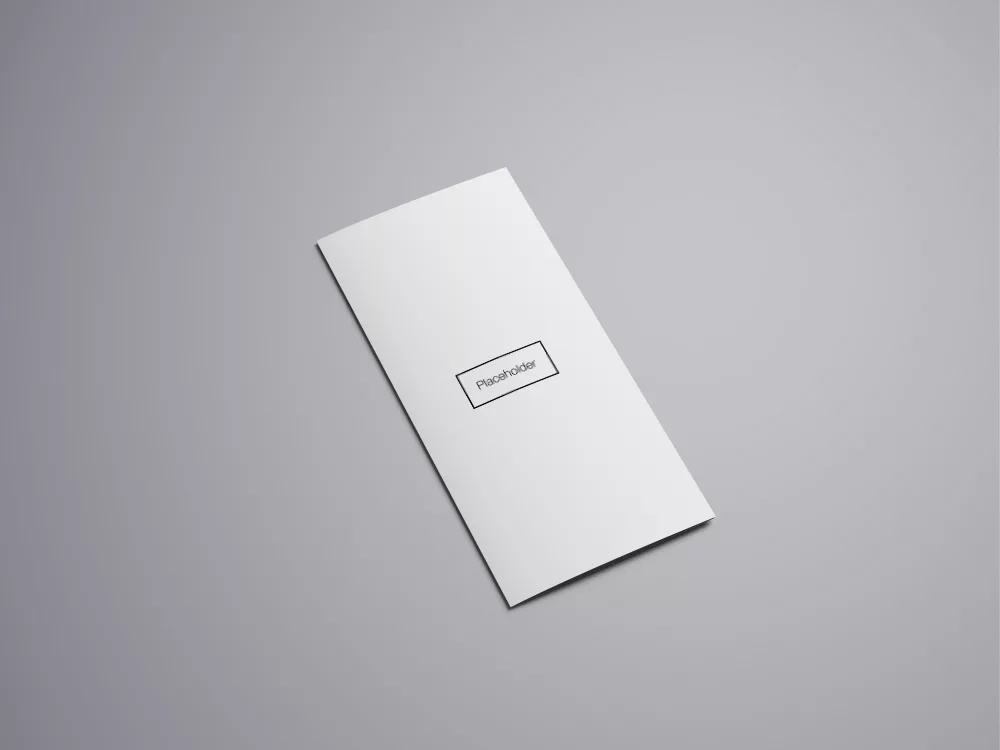 Tri-Fold Brochure Mockup Free