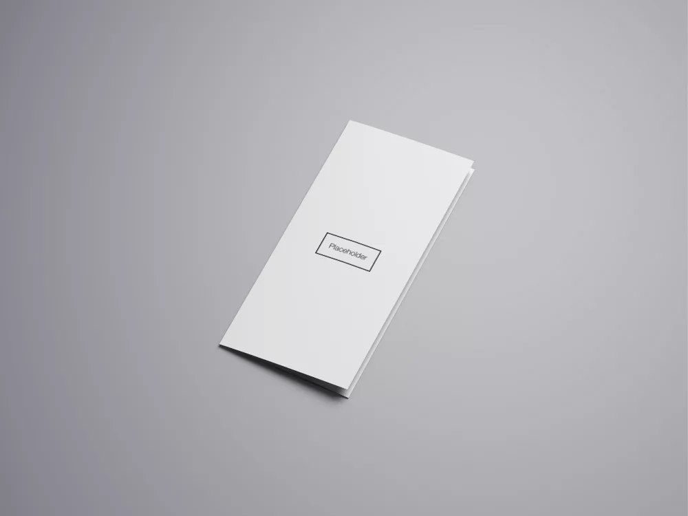 Tri-Fold Brochure Mockup Free