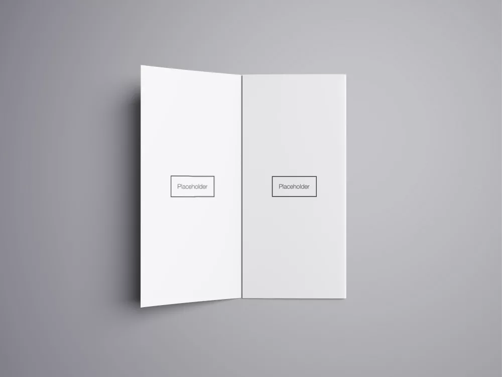 Tri-Fold Brochure Mockup Free