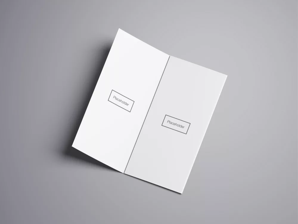 Tri-Fold Brochure Mockup Free