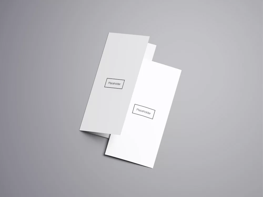 Tri-Fold Brochure Mockup Free