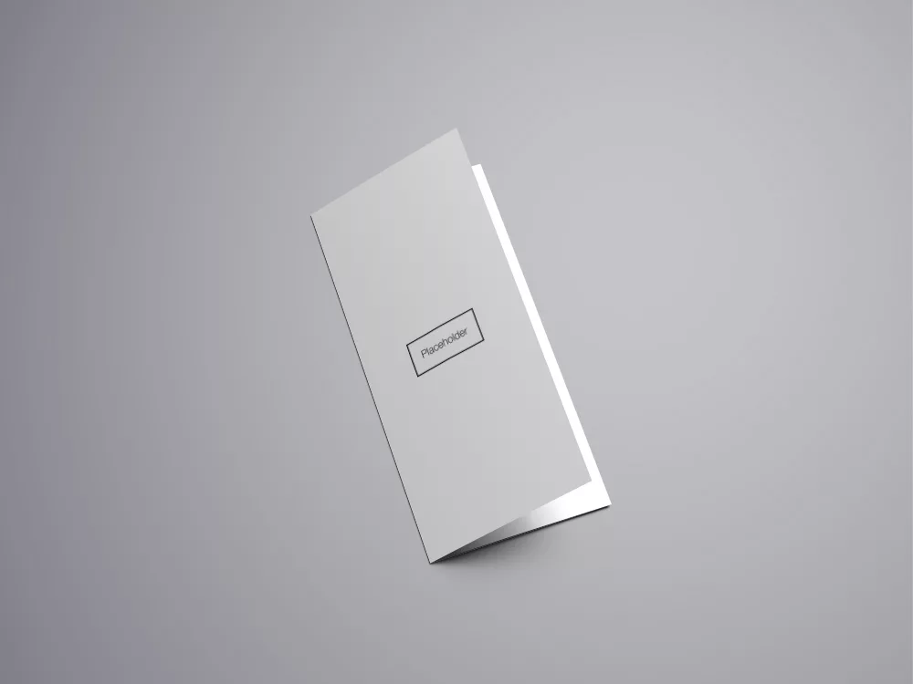 Tri-Fold Brochure Mockup Free