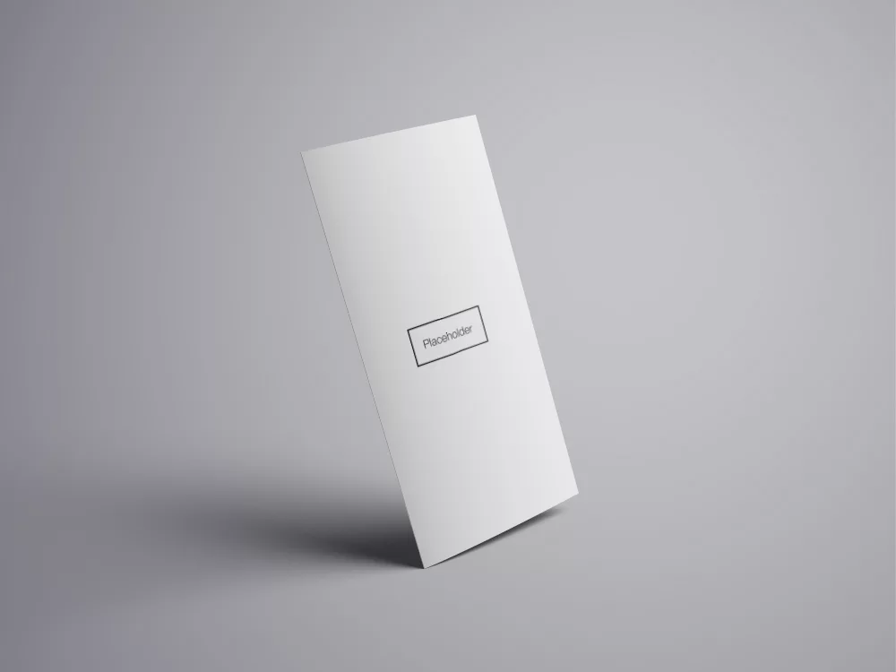 Tri-Fold Brochure Mockup Free