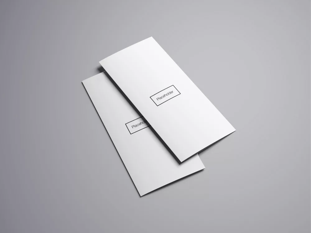 Tri-Fold Brochure Mockup Free