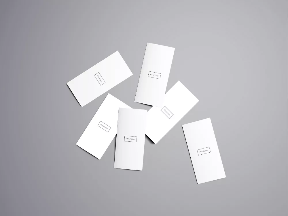 Tri-Fold Brochure Mockup Free