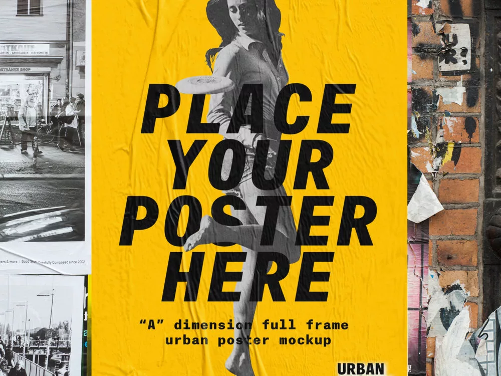 Urban Poster Mock Up