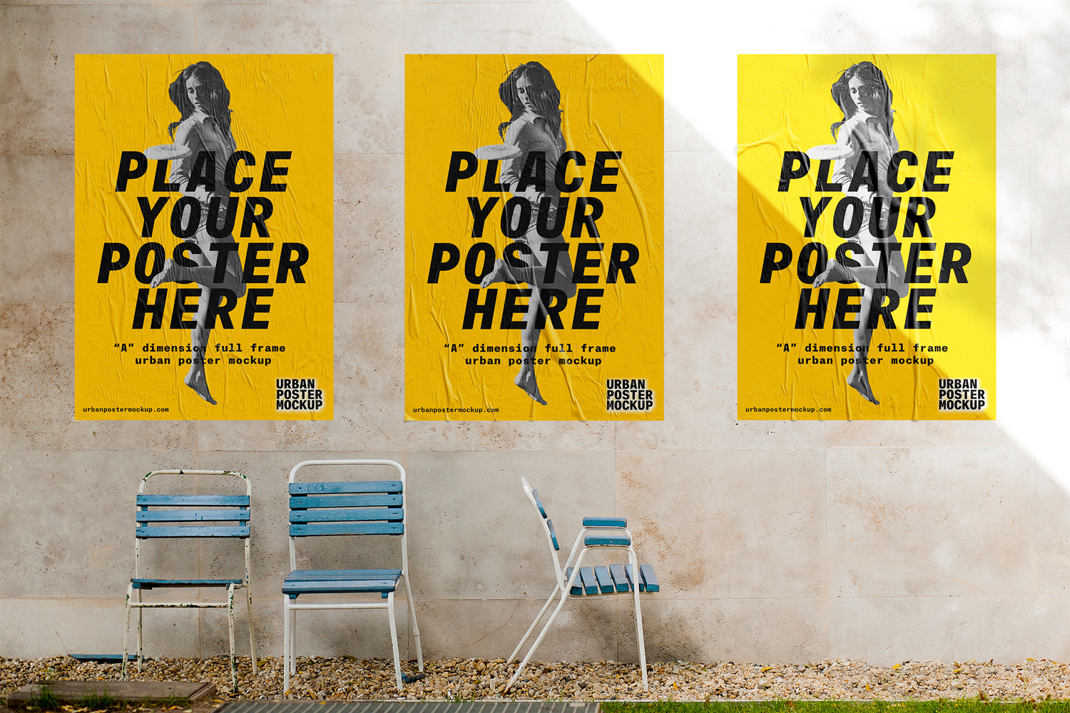 Download 3 Urban Poster Mock Ups Free Mockup PSD Mockup Templates