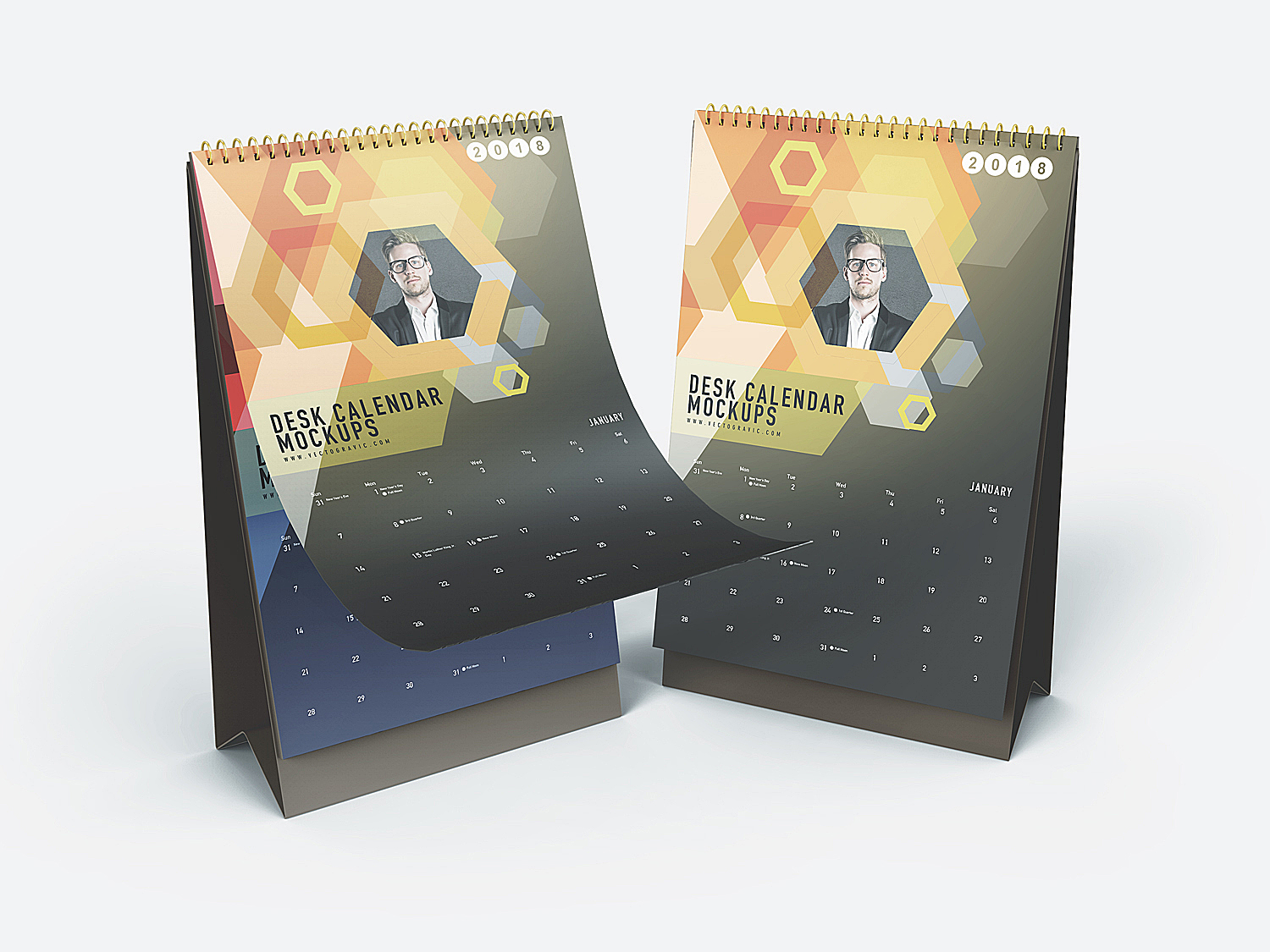 Download Vertical Desk Calendar Mockup Free Mockup Yellowimages Mockups