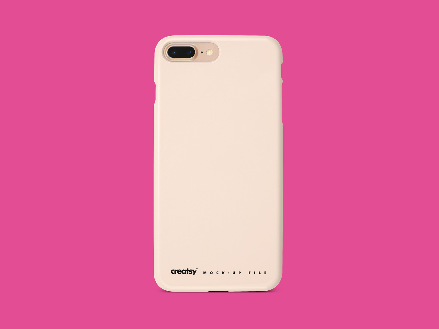 Iphone 8 Plastic Case Mockup Free Mockup