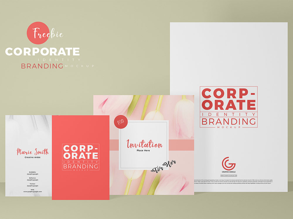 Corporate Identity Branding Mockup