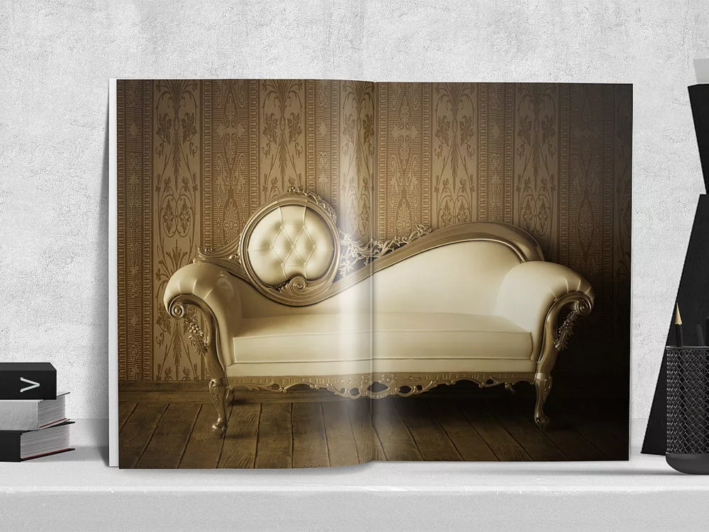 Magazine Catalog Mockup Free