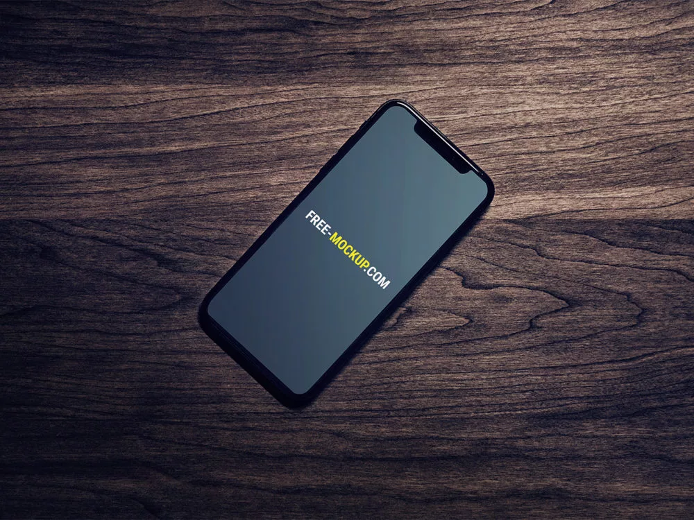 4 Free iPhone Mockups Pack