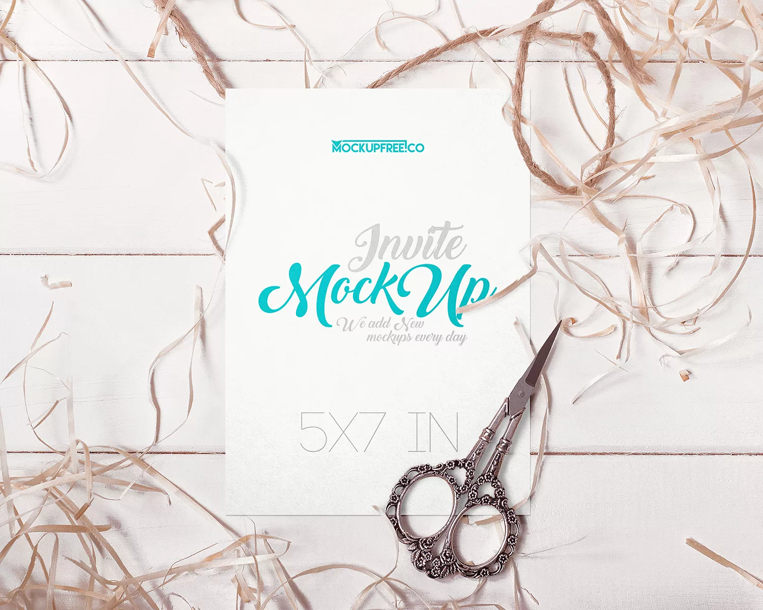 Download Invitation And Envelope Psd Mockups Free Free Mockup