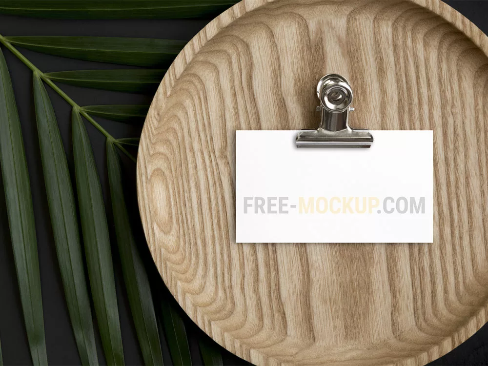 Minimalist Business Card Mockup