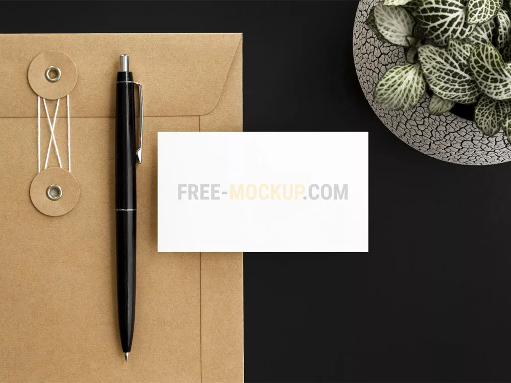 Minimalist Business Card Mockup