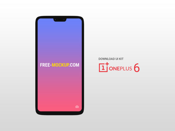 OnePlus 6 Mockup Free