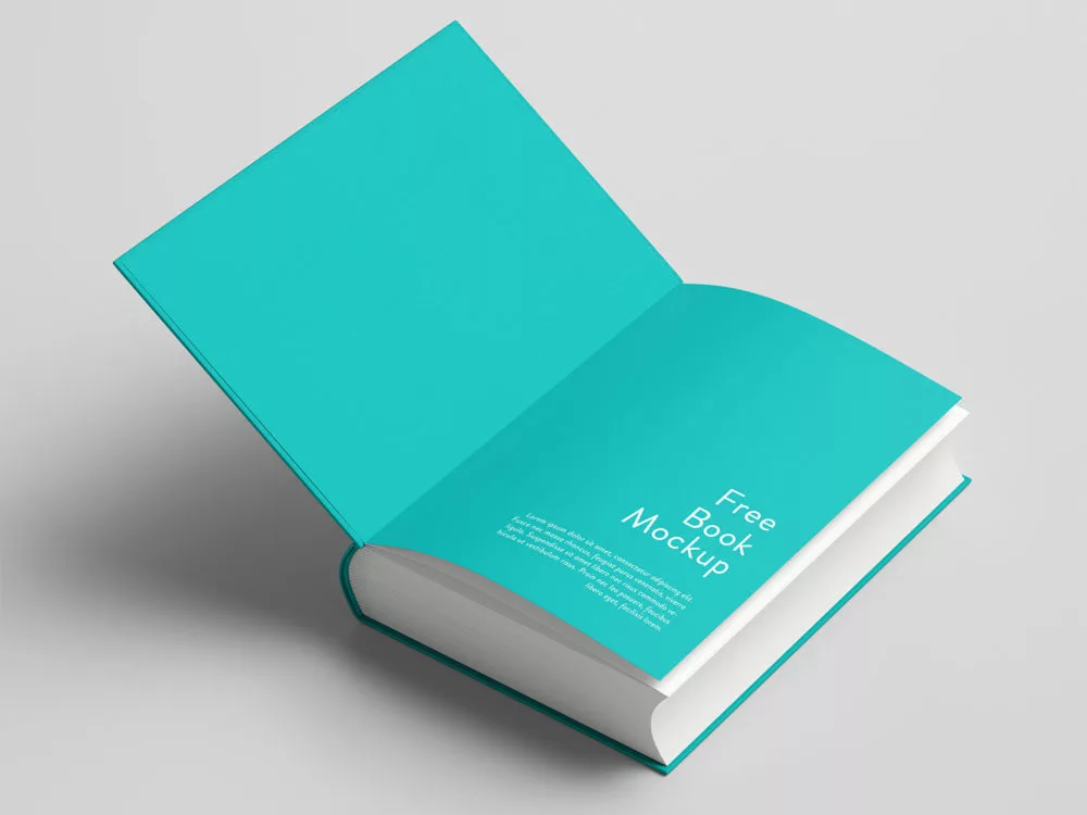 Thick Book Mockup Free