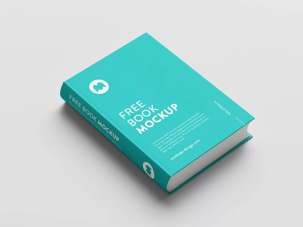 Thick Book Mockup Free