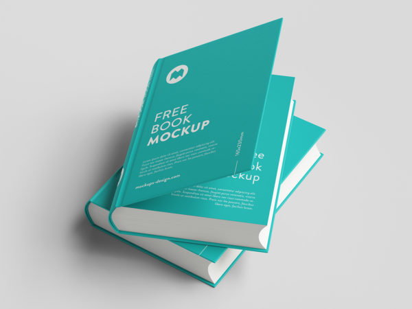 Thick Book Mockup Free