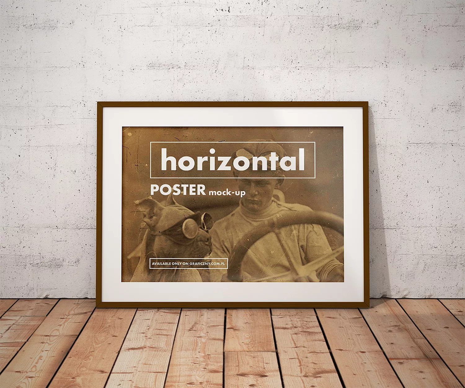 Download Vintage Posters Frame Mockup Free Mockup