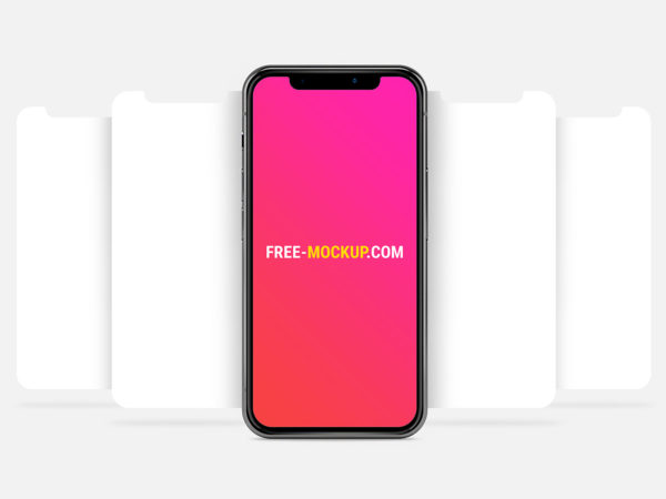 iPhone X App Presentation Mock Up Free