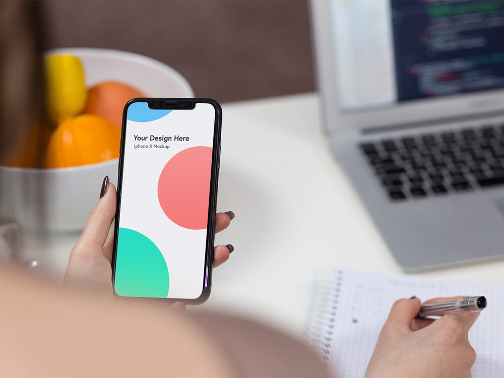 iPhone X Free Mockup