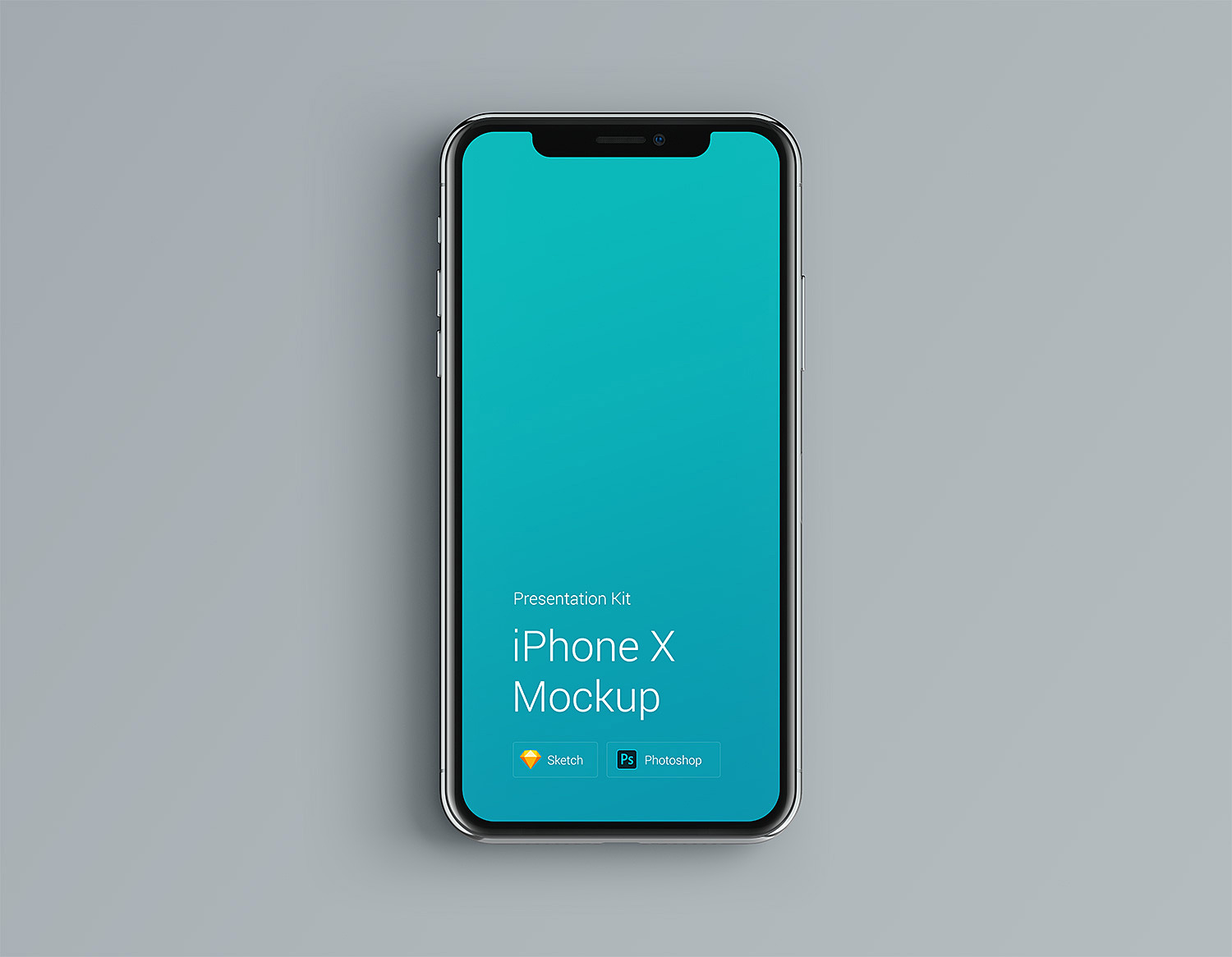 Free iPhone X Mockup with Changeable Color – CreativeBooster