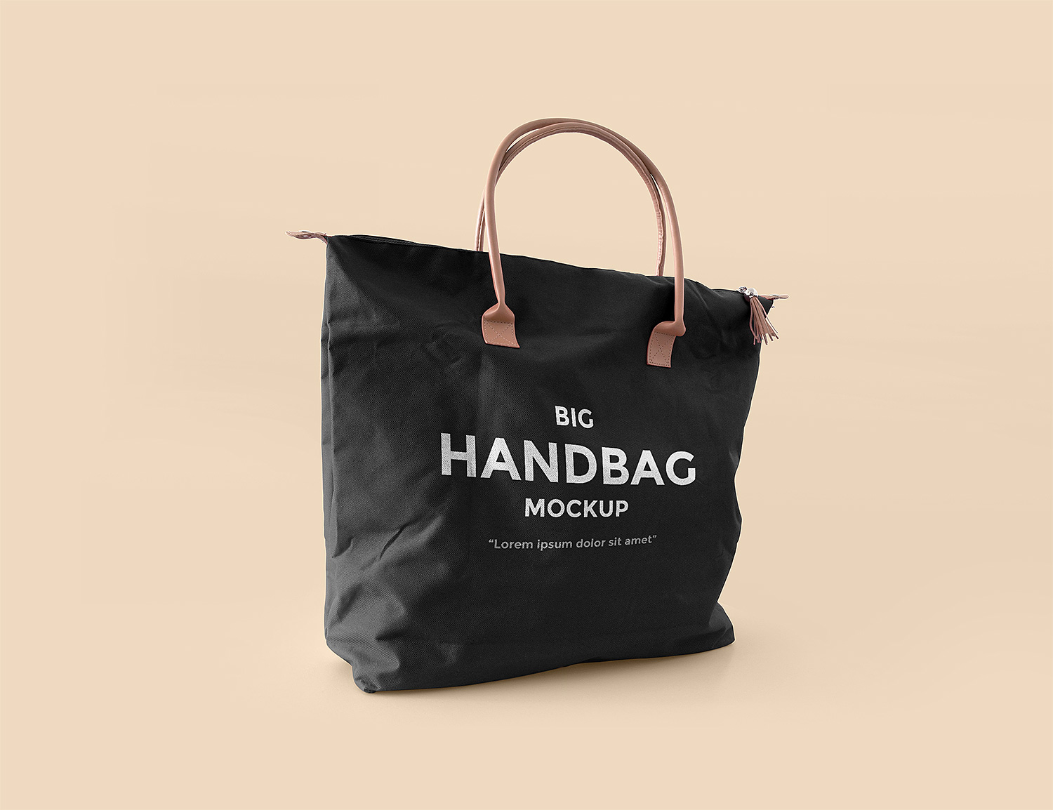 Big Handbag Mockup Free | Free Mockup