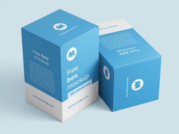 Box Mockups Free